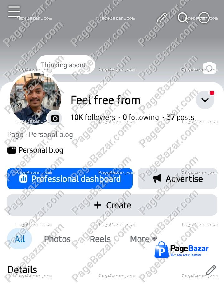 10k Followers Page Sell