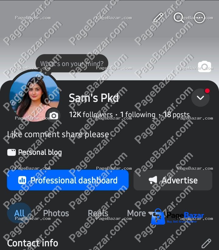 12k Followers Page