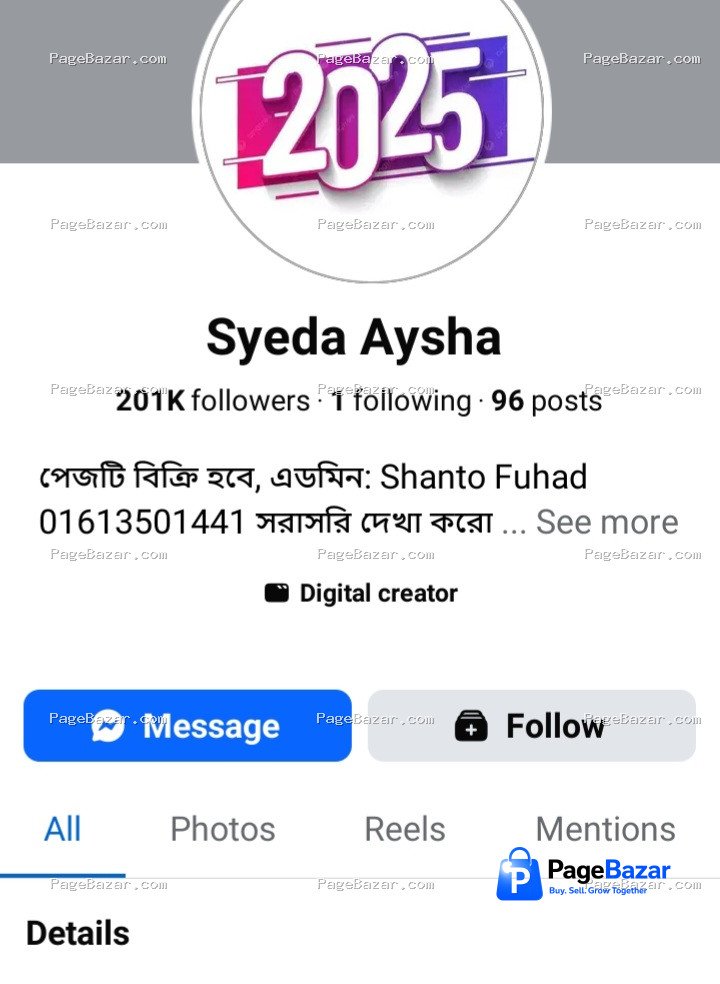 201k followers fb page