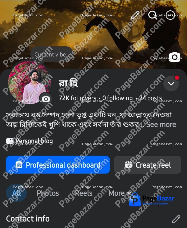 72k Followers Page