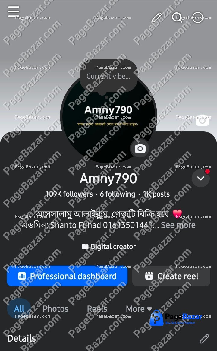 109k followers facebook page