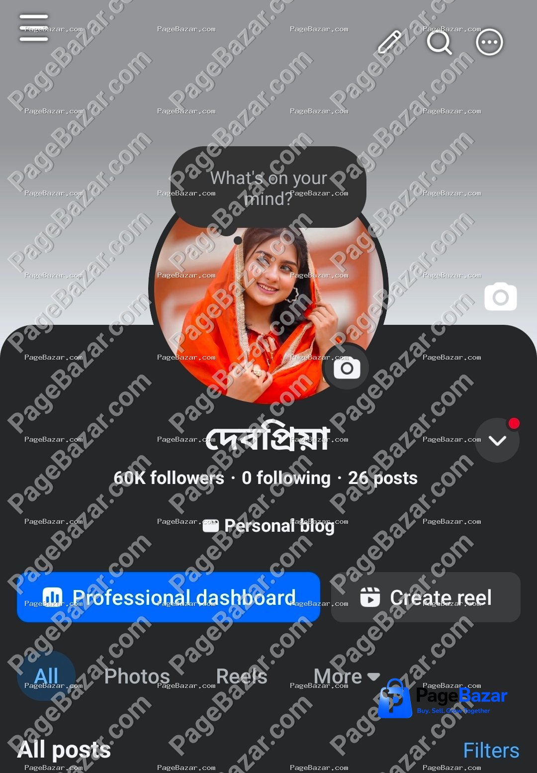 60k Followers Page