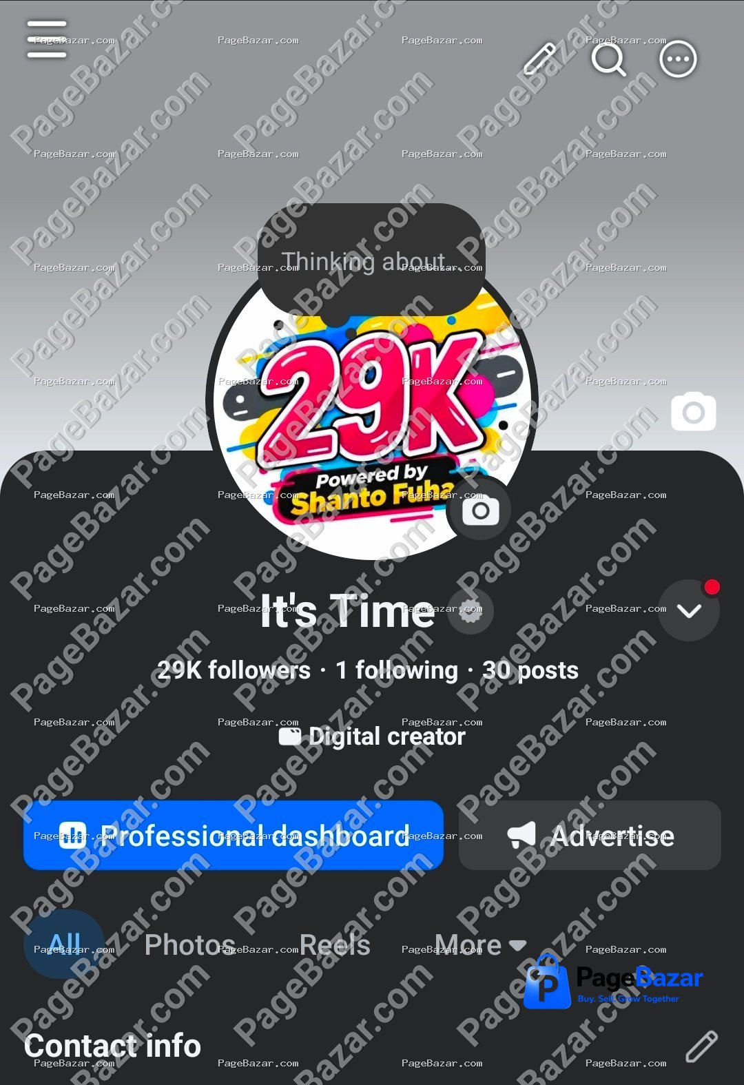 29k followers facebook page