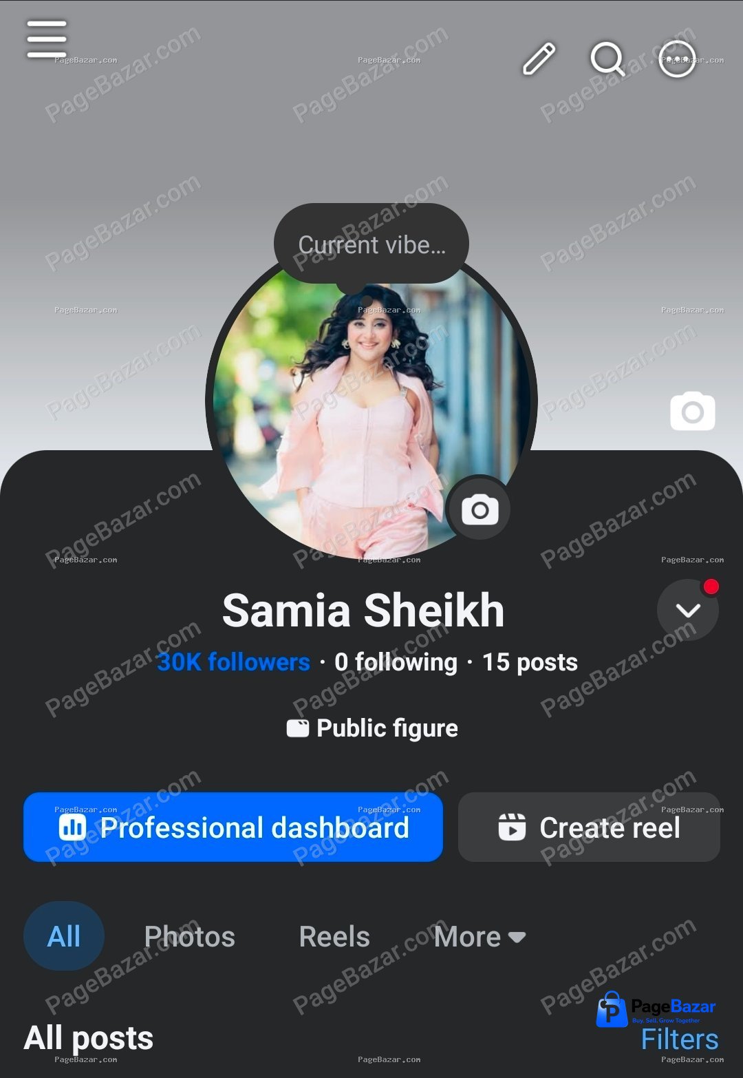 30K Followers Page Sell