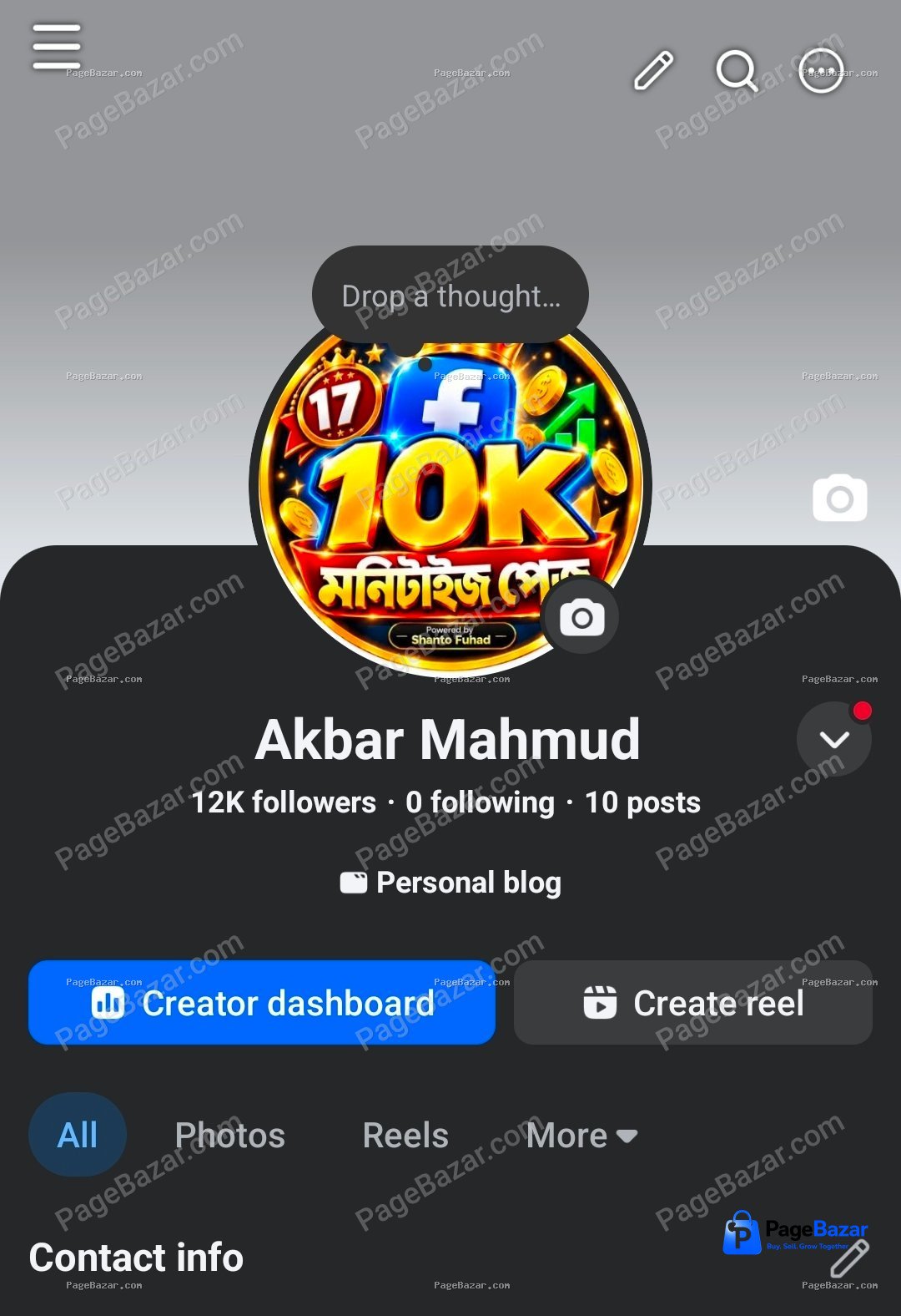 মনিটাইজ পেজ V11