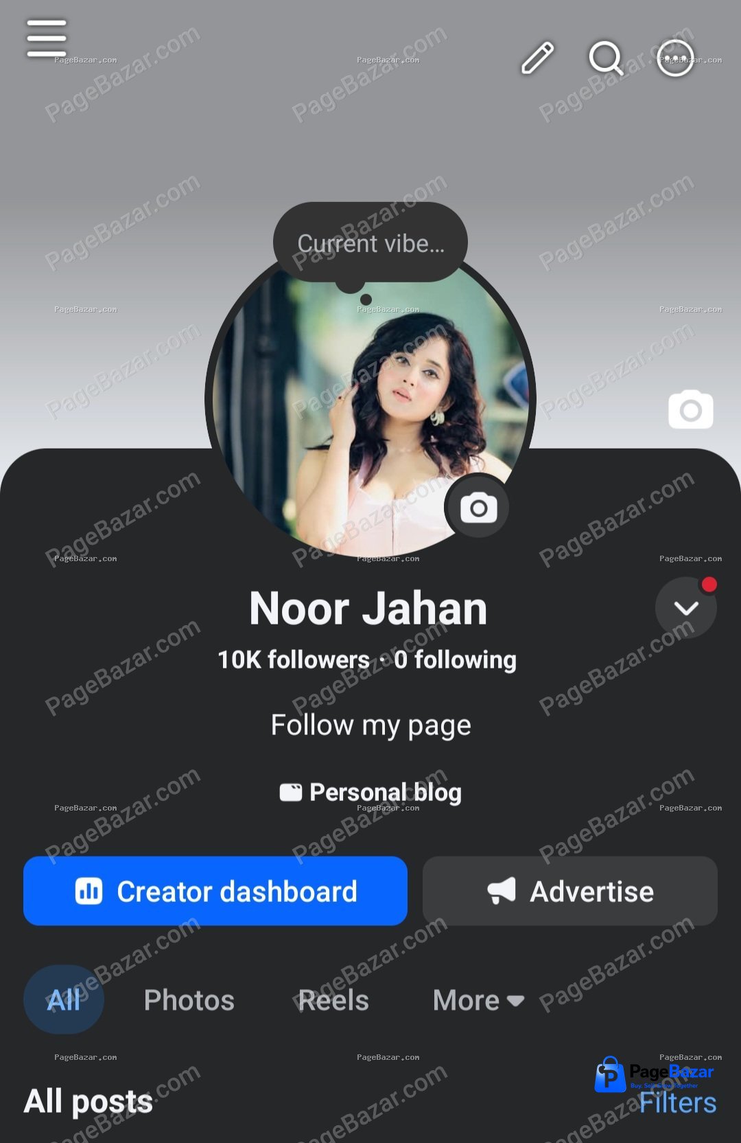10K Followers Page Sell